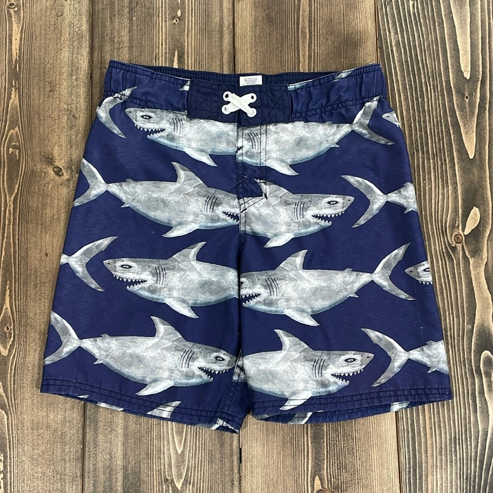 🌟2x Host Pick🌟Boy’s Cherokee Shark Swimming Trunks